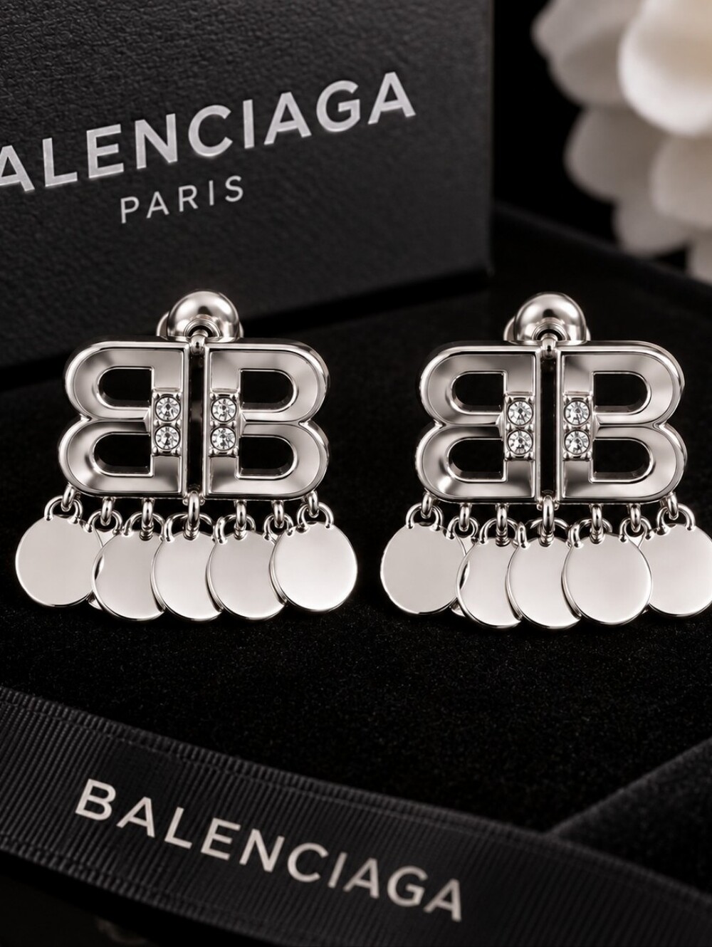 Balenciaga 18kwgp Earings